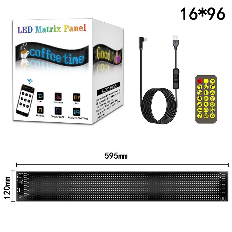 پنل ماتریکسی LED سایز 60در12 سانتی متر
